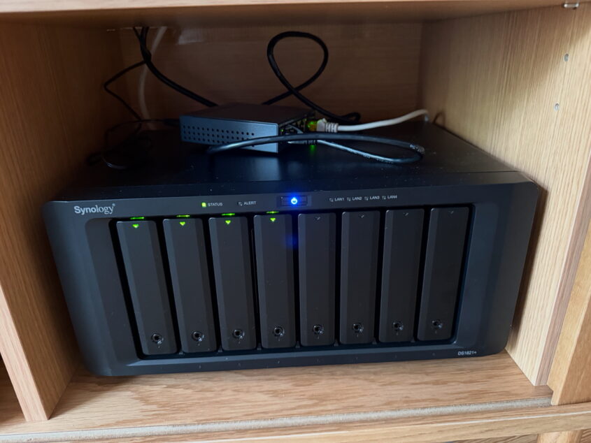 Synology DS1821 Speicher
